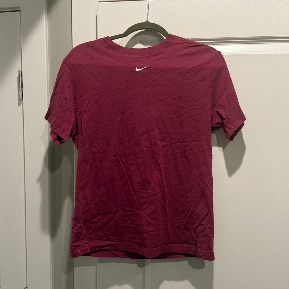 Nike Maroon Loose Fit Tee